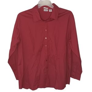 Cato Carolina Colours Button Down Top Size 18W ✨Bundle Sale: 3/$25 or 5/$30✨